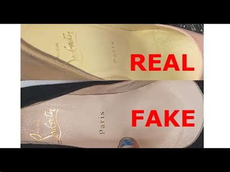 christian louboutin shoes fake vs real|authentic red bottoms for cheap.